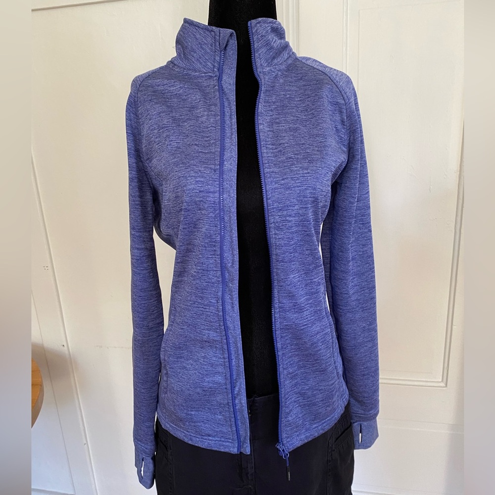 Mondetta Purple Blue Zip-Up Activewear Jacket. Size S.